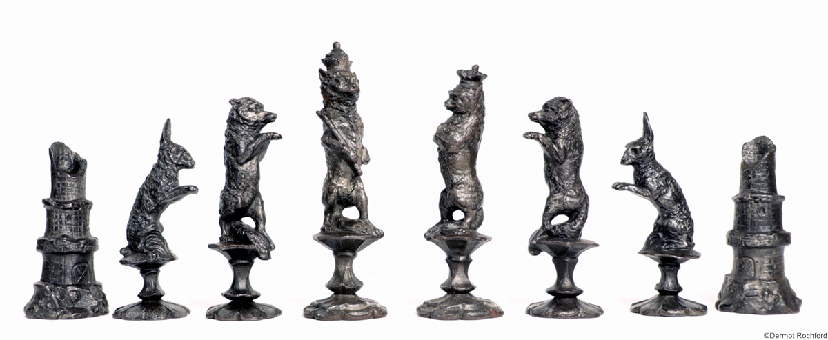 19th Century Chess Set by Zimmermann