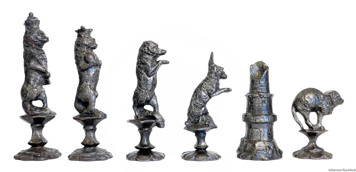 19th Century Chess Set by Zimmermann