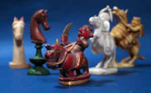 Antique Eastern Chess Sets