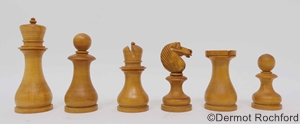 Antique Dublin Pattern Chess Set